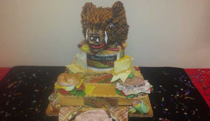 Boars Head Cake