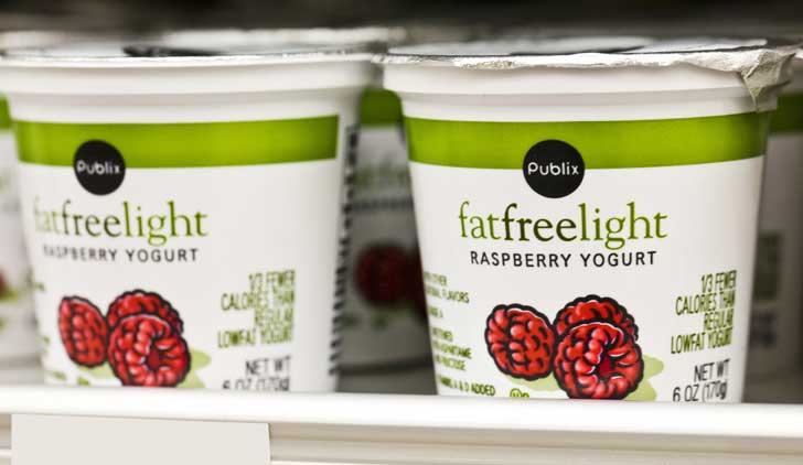 Publix Fat Free Yogurt