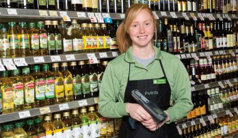 Grocery Replenishment Specialist Christie Morris manages inventory in her store to make sure the products customers want are available when they want them.