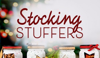 Homemade stocking stuffers top of the holiday jars