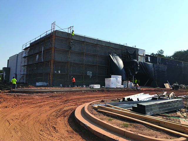 Construction site for store 1689 in Marietta, Georgia.