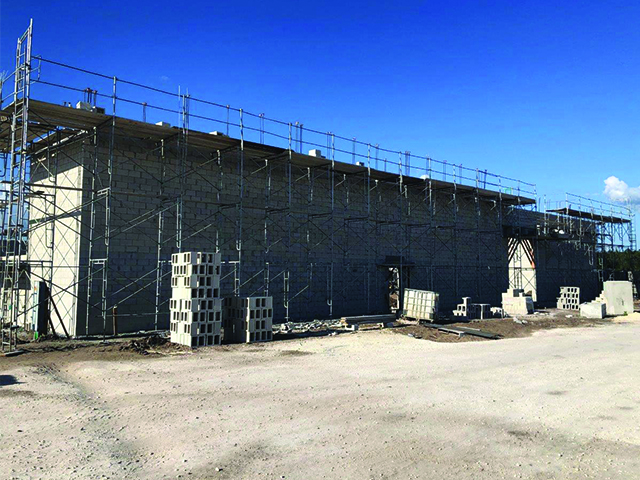 Construction site for store 1702 in Odessa, Florida