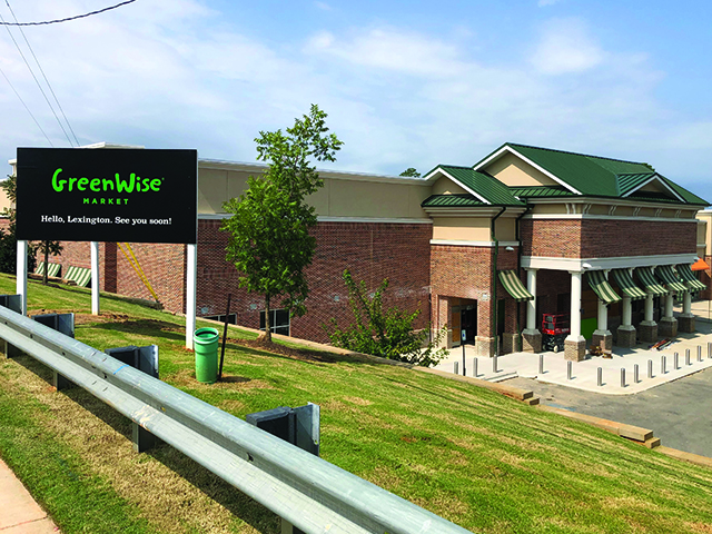 Construction site for GreenWise Market store 1710 in Lexington, South Carolina