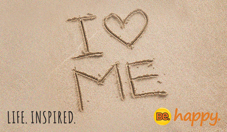 Message in the sand stands for a whole generation: I Heart Me