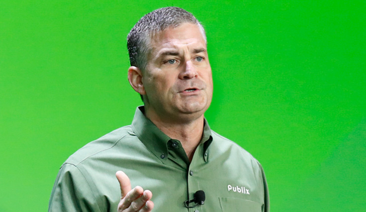 Kevin Murphy, Publix President during his conference speech